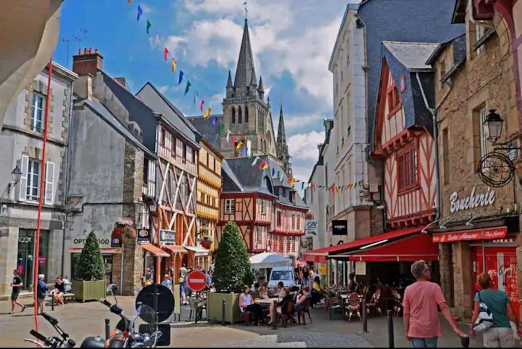 Le City, Centre Ville, Wifi Petit Parking Linge En Option 반느 외부 사진